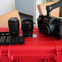Blackmagic 6K Pro con accessori