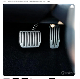 Copri pedali Tesla Juniper