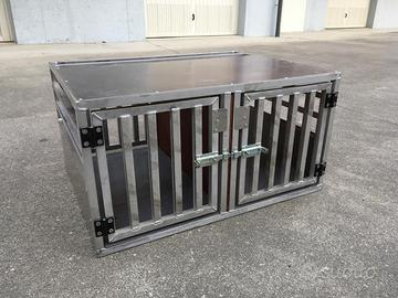 Gabbia doppia in alluminio