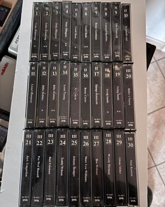 30 audiocassette "I maestri del Jazz"