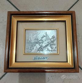 Quadro in argento 925 Savini Diamant