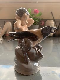 ROYAL COPENHAGEN – Faun with Crow (#2112)