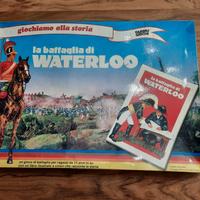 Gioco da tavolo la battaglia di waterloo vintage a