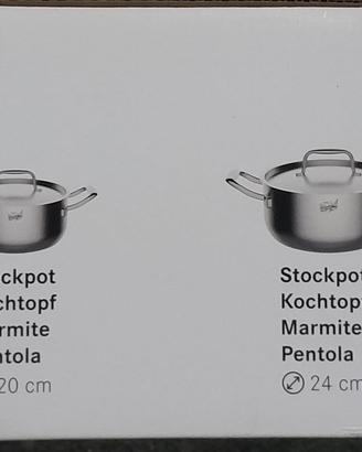 BATTERIA SET PENTOLE FRANKE ACCIAIO INOX - INDUZIO