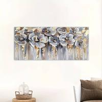 Stampa su tela - Pittura floreale astratta