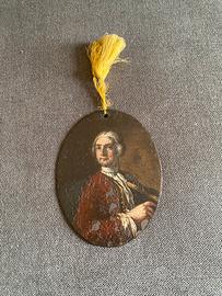 Antico dipinto su rame