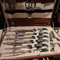 set posate e coltelli  inox Solingen