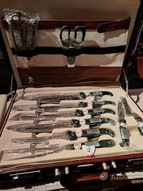 set posate e coltelli  inox Solingen