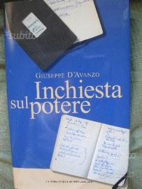 Inchiesta sul potere di Giuseppe D'Avanzo