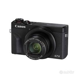 Canon PowerShot G7X Mark III (Nero) – Nuova