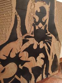 quadro Batman su cartone 