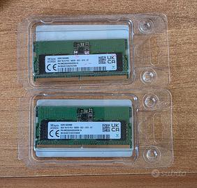 2x RAM 8gb DDR5 SoDIMM Acer 