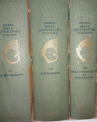 Storia letteratura italiana garzanti - 1966