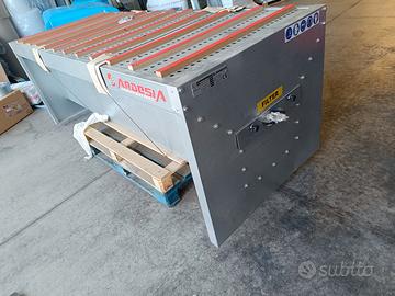 Banco aspirante per polveri carteggiatura