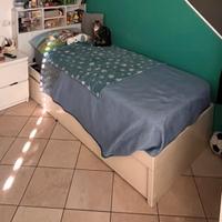 Lettino singolo + letto estraibile