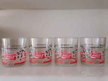 bicchieri coca-cola Italia 90