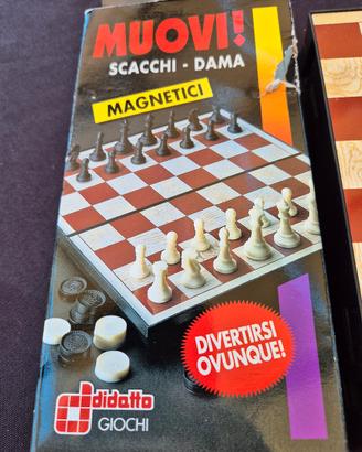 Gioco Scacchi e Dama Portatili
