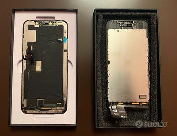 Lcd originali oem iphone x e 8 vetro rotto