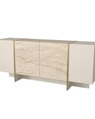 MOBILE TV moderno 4 ante soggiorno 180xH75 cm beig