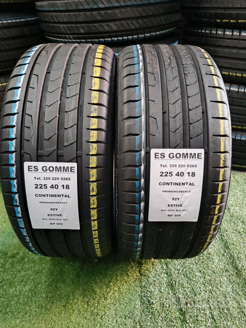 Gomme Auto Continental 225/40 R18 92Y PREMIUM CONTACT 7 Estivo