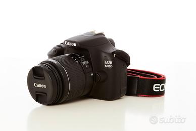 Canon eos 1200D + obiettivo 18-55 mm