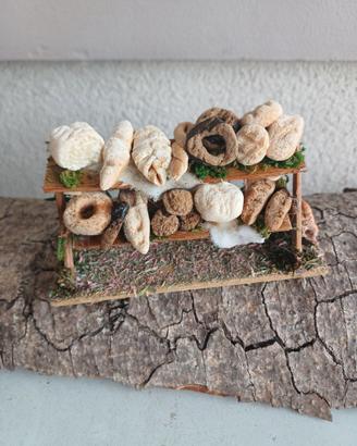 Bancarella del pane miniatura