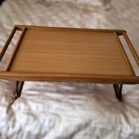 Foppapedretti Breakfast Vassoio pieghevole, Noce