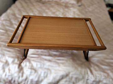 Foppapedretti Breakfast Vassoio pieghevole, Noce