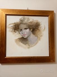 viso da donna olio