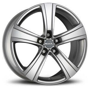 SET 4 CERCHI MAK modello F5T silver 7.5 x 17