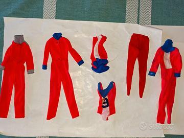 Lotto vintage Barbie golden medal outfit Mattel