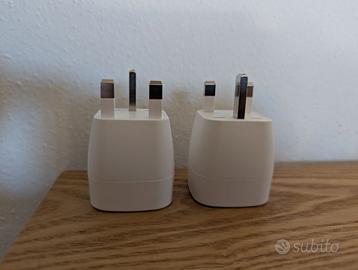 Due Adattatori Presa Inglese  2500W
