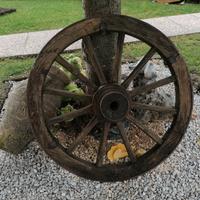 Ruota dm 90cm, anfora media, anfora piccola