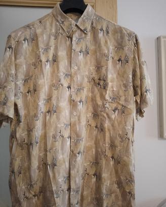 Camicia maniche corte fantasia Cassera 