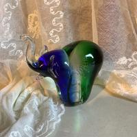 Elefante in vetro di Murano anni 60