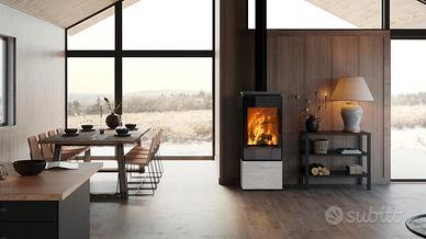 STUFA A LEGNA FLAT 500 NOBIS