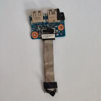 SCHEDA DOPPIO SOCKET USB 2.0 HP DV6 48.4ST02.011