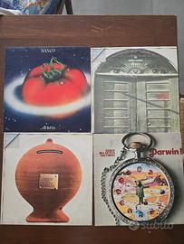 4 vinili originali dei banco del mutuo soccorso