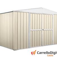 Box in lamiera di Acciaio 360x260cm 9mq avorio