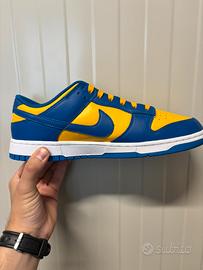 Nike Dunk Low Retro blue jay/university gold tg 46