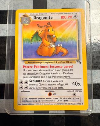 Carta Pokemon Dragonite 19/62