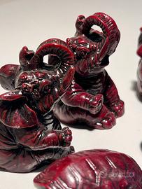 Statuine portafortuna Feng Shui orientali collezio
