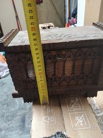 Cofanetto in legno vintage 