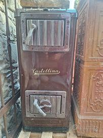 Lotto Stufe d'epoca Terracotta / ghisa