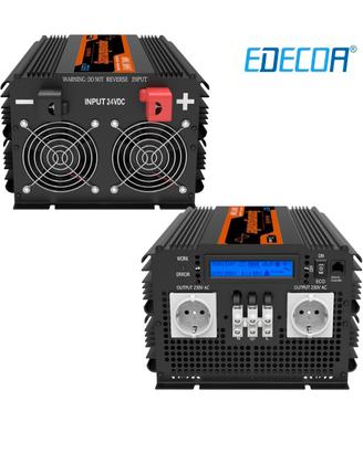 inverter  edecoa 24 v 3500 w onda pura