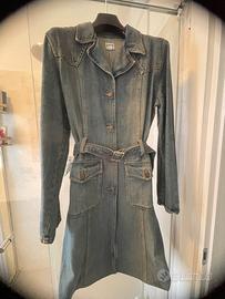 Giacca lunga jeans