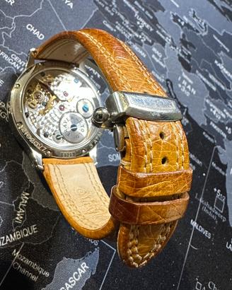 Orologio Eberhard Traversetolo vitrè per mancini