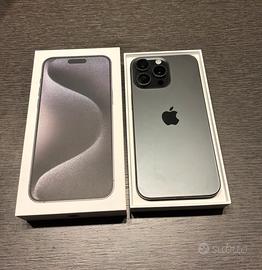 iPhone 15 Pro Max 256 GB - scatola+cavo originali