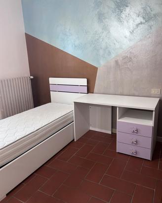 Letto contenitore + scrivania ber bambini