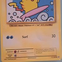 carta pokemon Surfing Pikachu 50HP